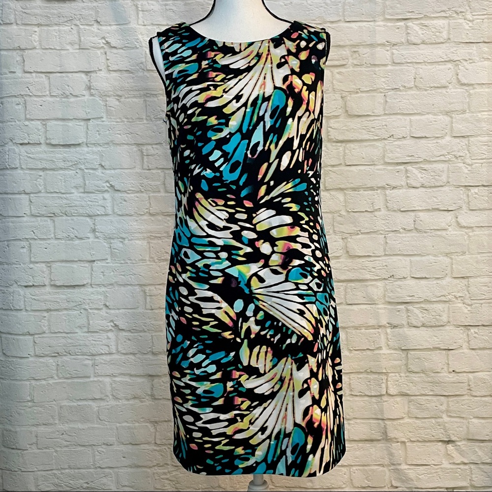 Womens Worthington Sleeveless Shift Dress - Medium